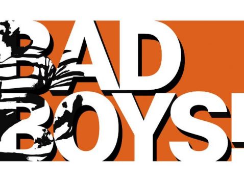 Das Logo der Bad Boys, Schriftzug